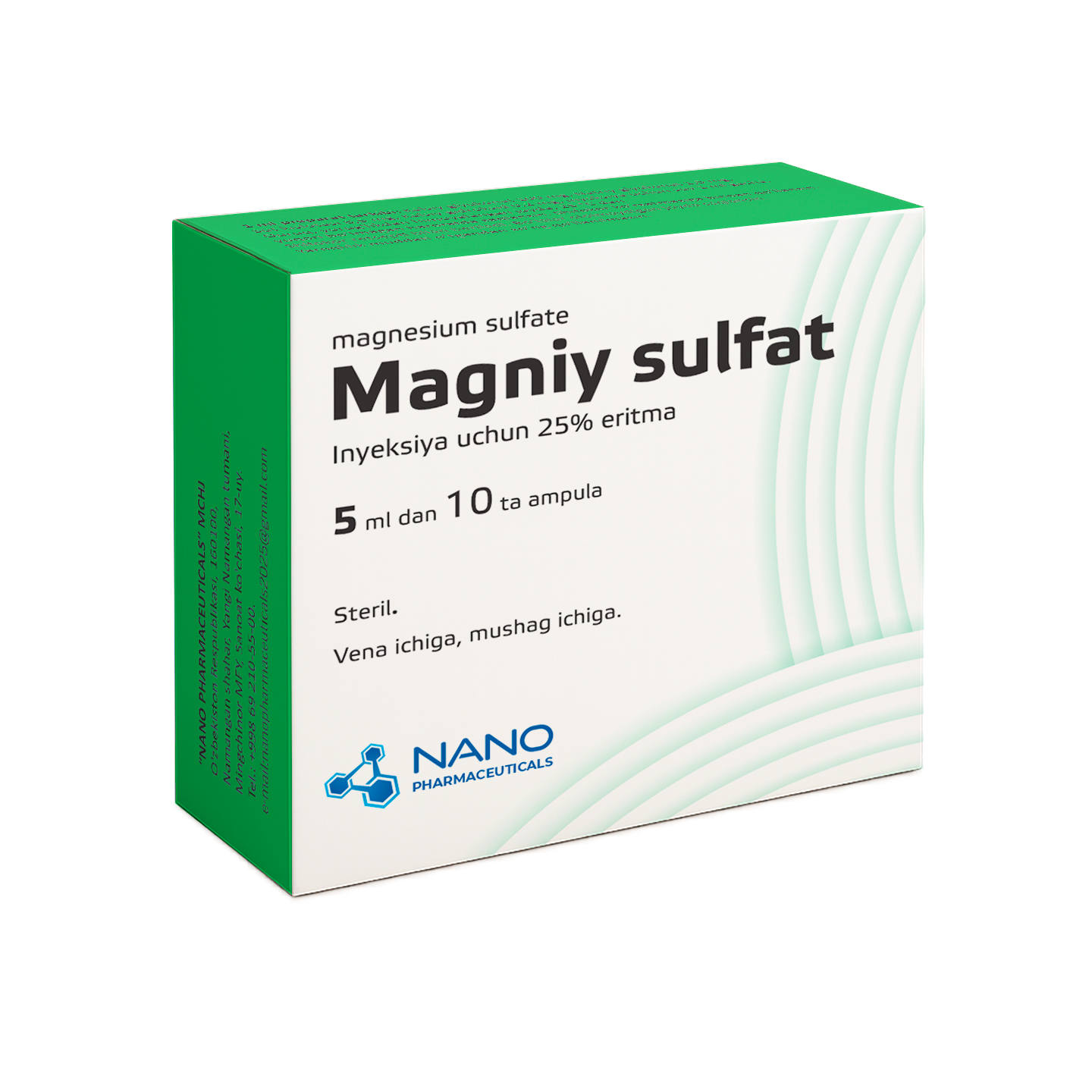 Magnesium Sulfate 25%