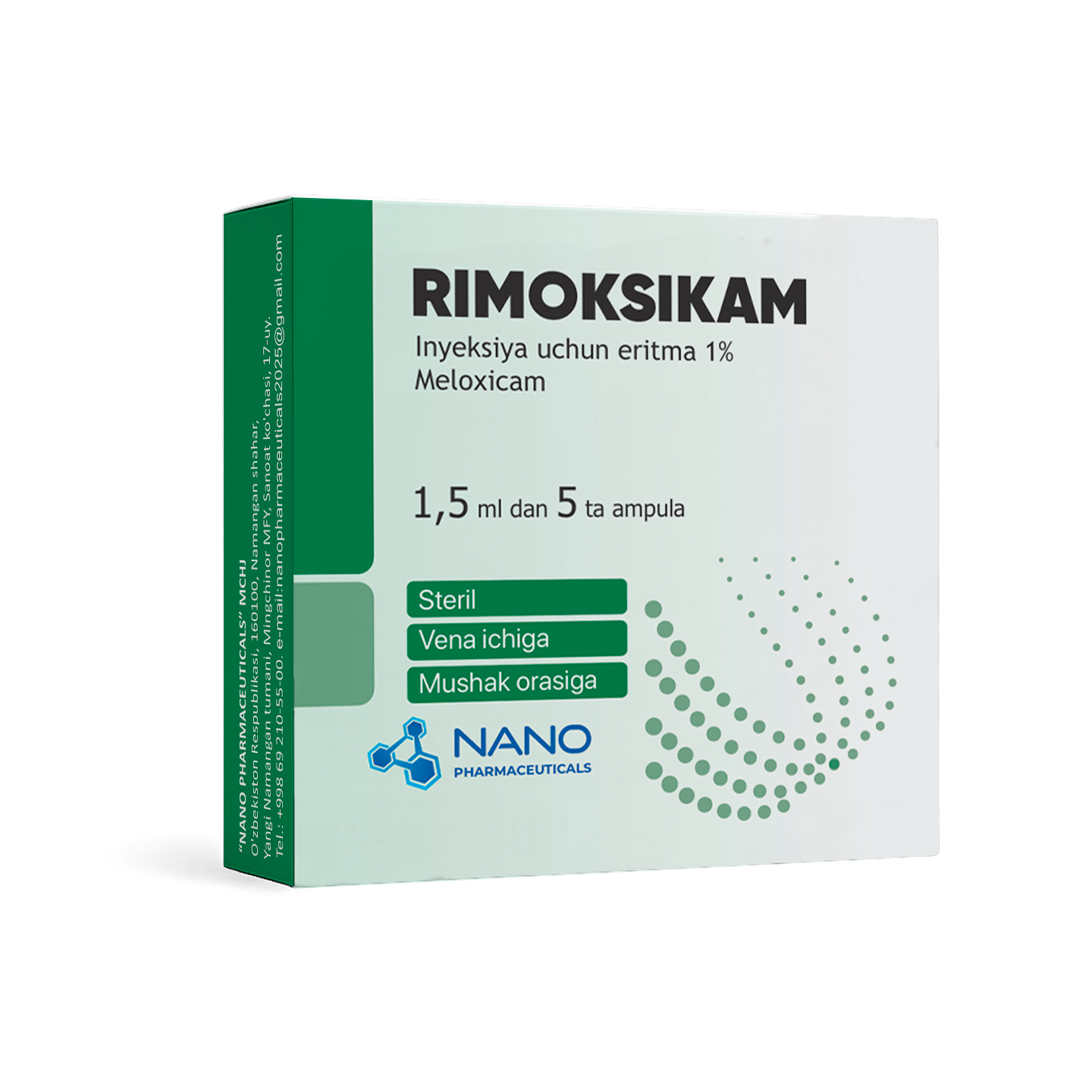 Rimoxicam 1% 1.5ml